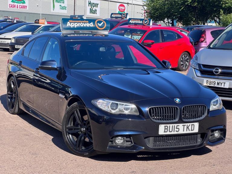 2015 BMW 5 Series 520d [190] M Sport 4dr Step Auto SALOON DIESEL Automatic