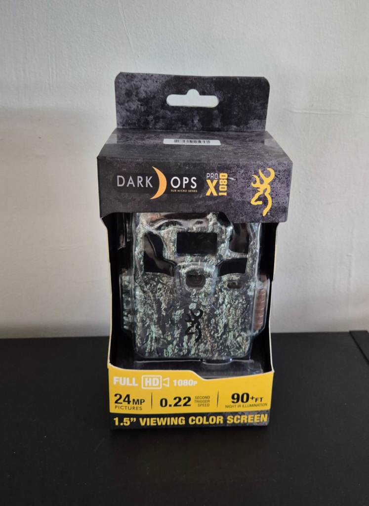 NEW BOXED SEALED Browning Dark Ops Pro X 1080 Full HD 24MP - wildlife trail stealth camera