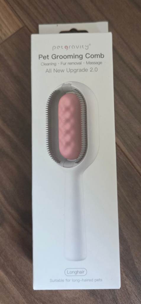 Pet grooming comb 