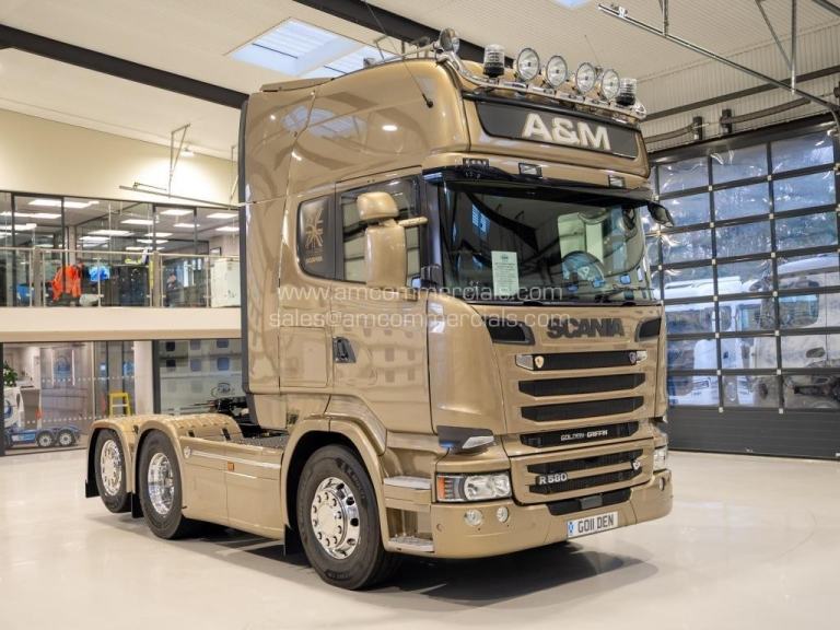 2014 (14) SCANIA R580 GOLDEN GRIFFIN NO: 40 OF 50