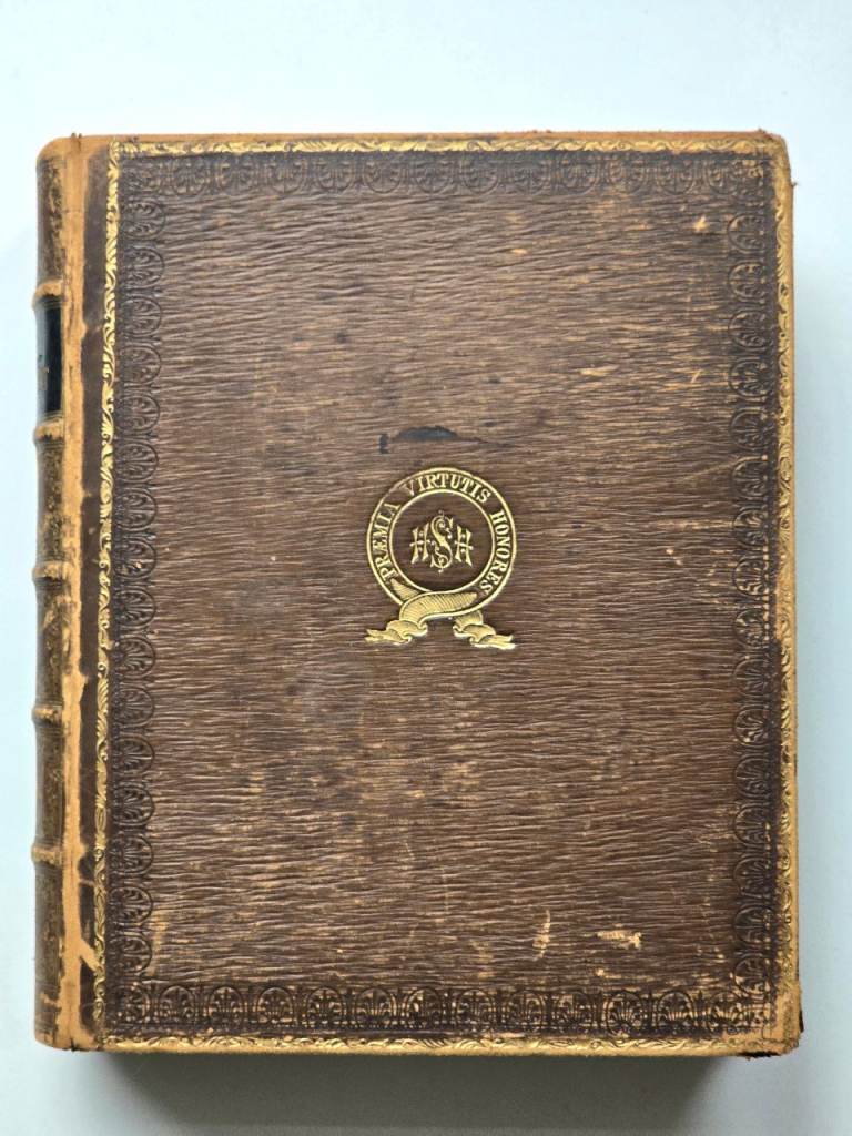 1883 Antique Large KJV New Testament w/Engravings Leatherbound English Bible Complete -142 Y/O