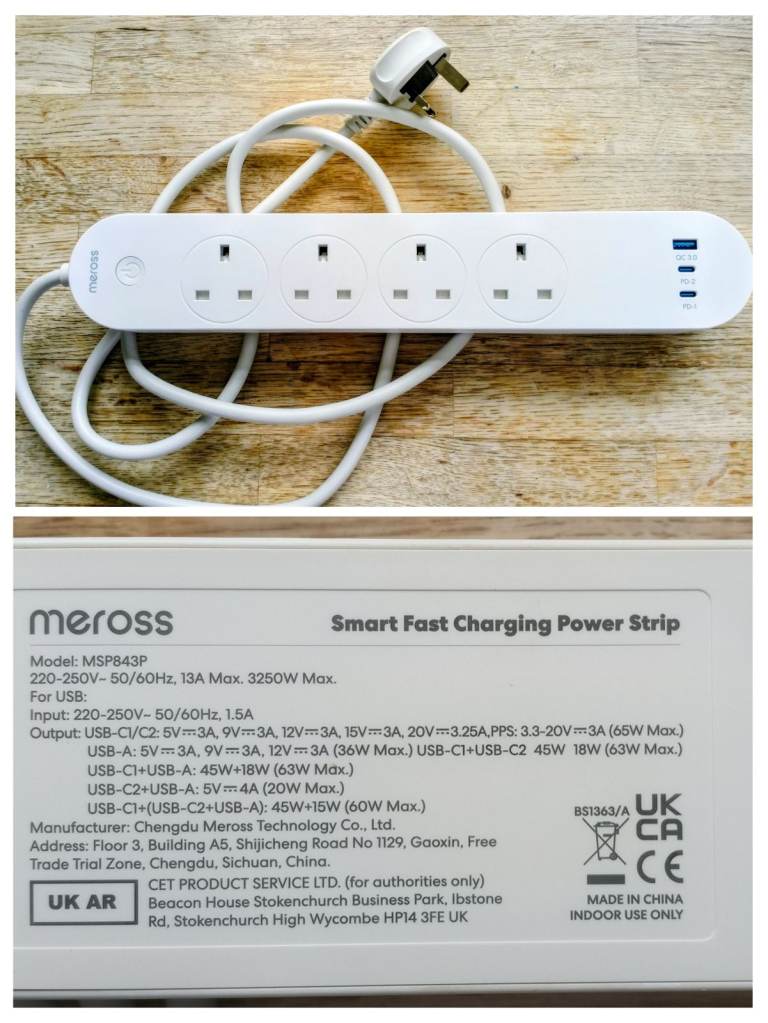 Meross Smart Fast Charging Power Strip