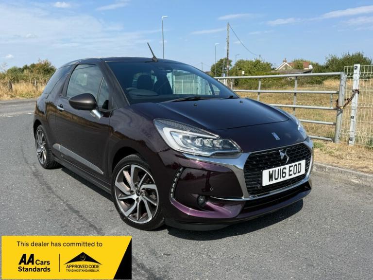 2016 DS Automobiles DS 3 1.2 PureTech 130 Prestige 2dr JUST 18,000 MILES 1 OWNER 7 SERVICES  CONV...