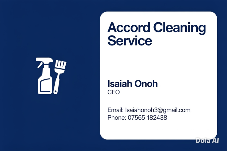 Accord cleaning service