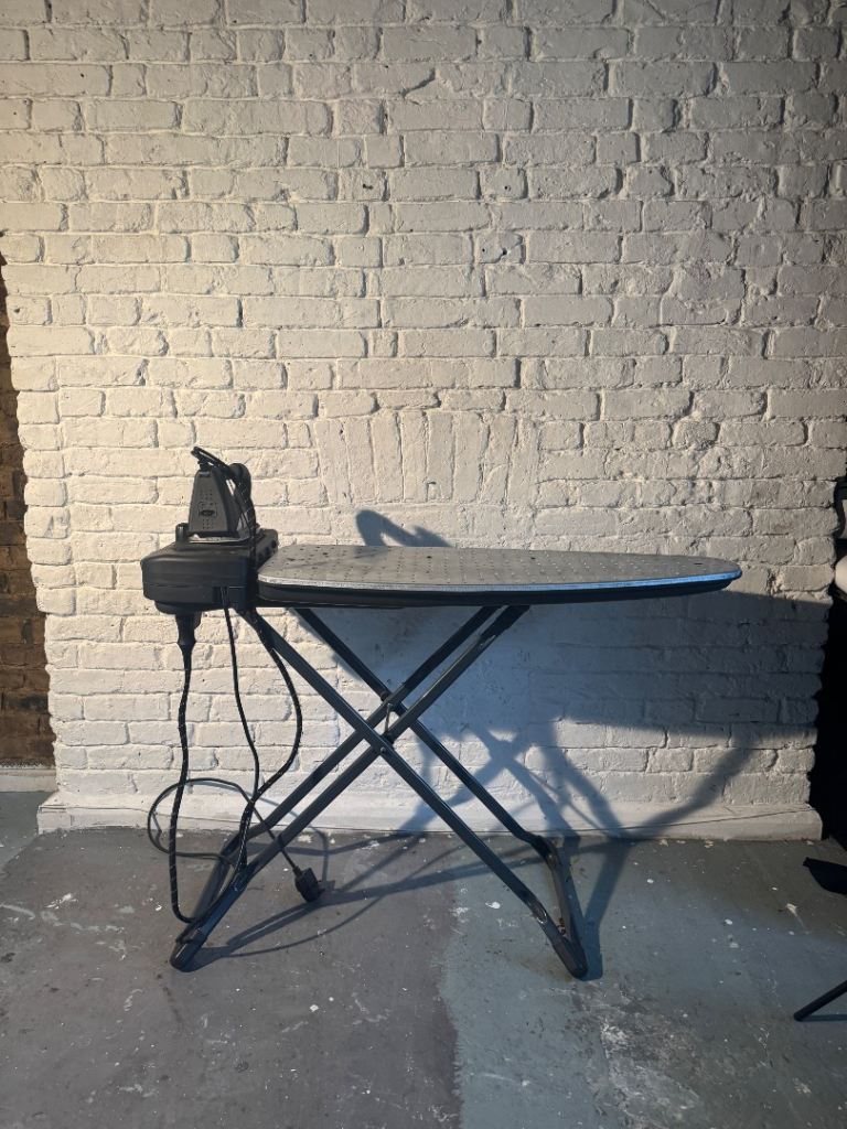 Euroflex industrial iron and heat press ironing board fashion studio 