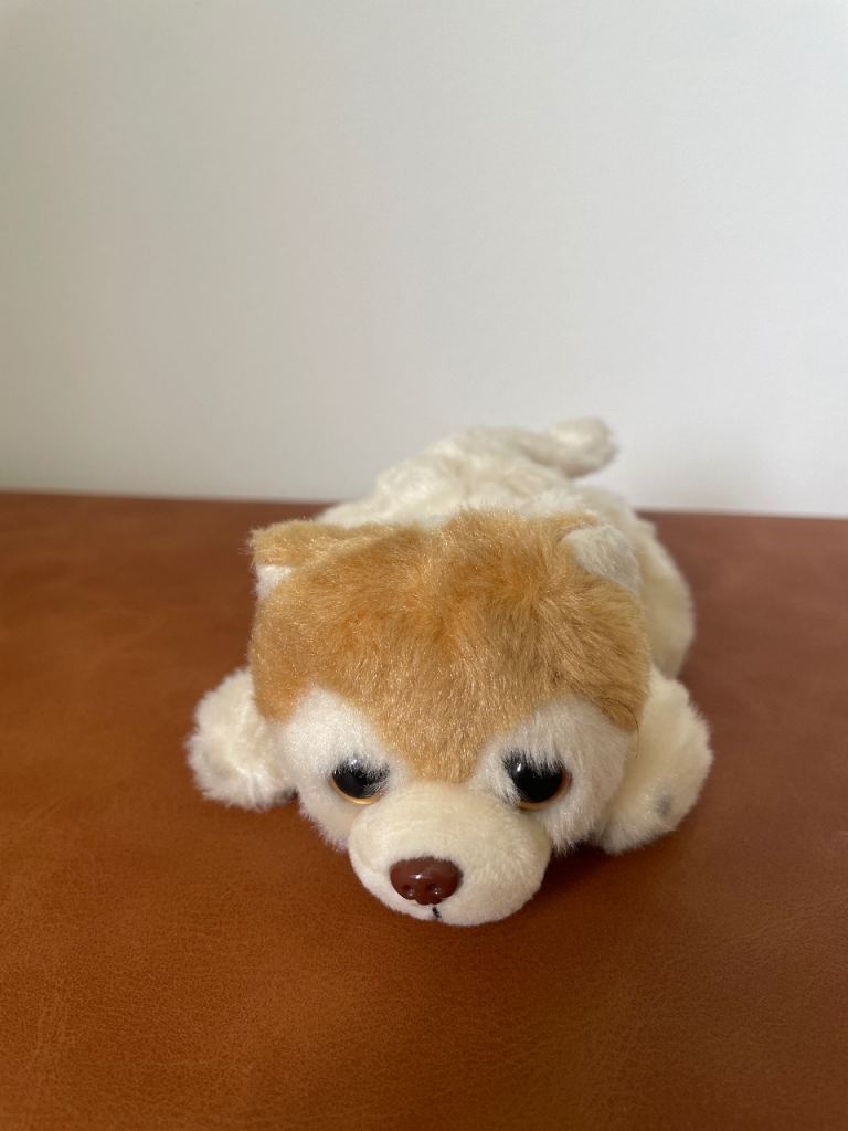 Russ Petooties Pets Plush Puppy Dog - Cream and Brown