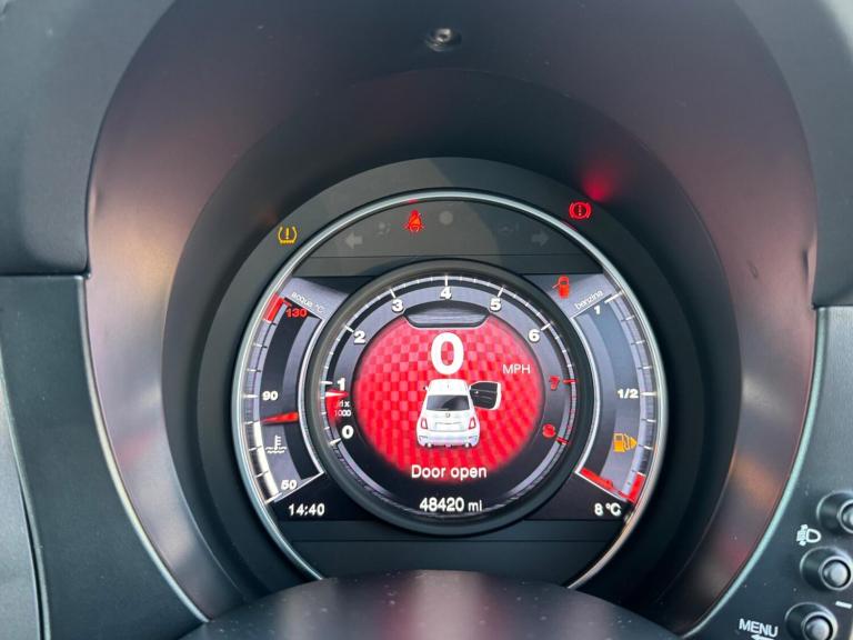 2018 Abarth 595 1.4 T-Jet Turismo Euro 6 3dr HATCHBACK Petrol Manual