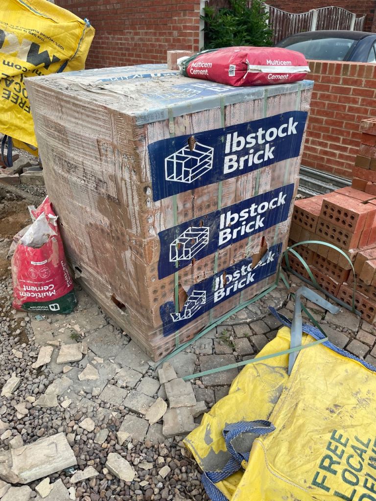 Full Pallet Ibstock Bricks - Red, collect onlyBrand New