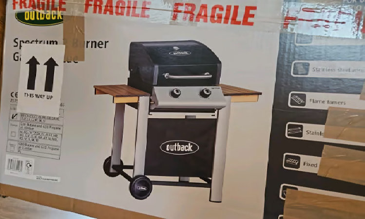 OUTBACK SPECTRUM  2 BURNER GAS BBQ 