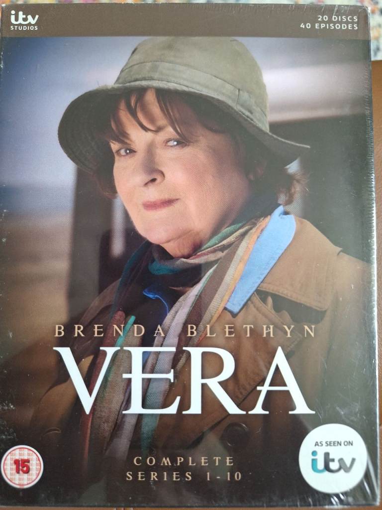 Vera Complete Series 1-10 DVD Box Set – Brand New