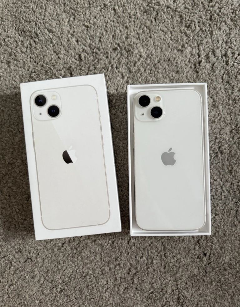 image for Apple iPhone 13 white 128gb unlocked boxed 