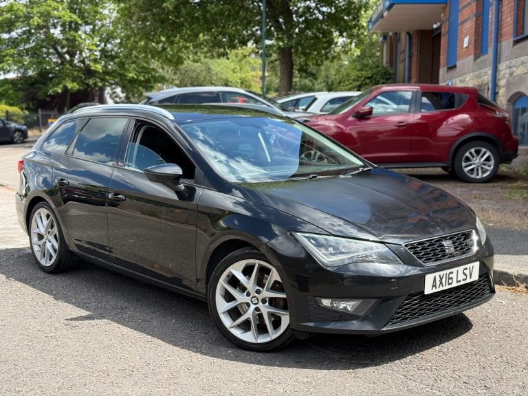 2016 Seat Leon FR 1.8 TSI DSG 5dr Estate Black Automatic - MOT September 27!