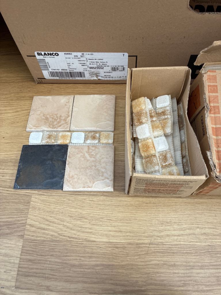 Premium Ceramica Tena Spanish Tiles & Mosaic Borders (Leftover Stock)