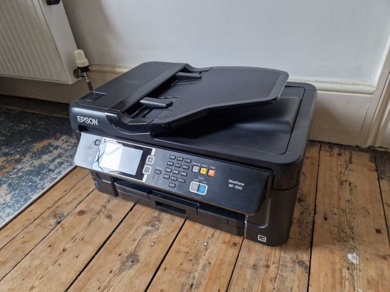 A3 Printer & combined scanner - Epson Workforce WF-7610 with ink