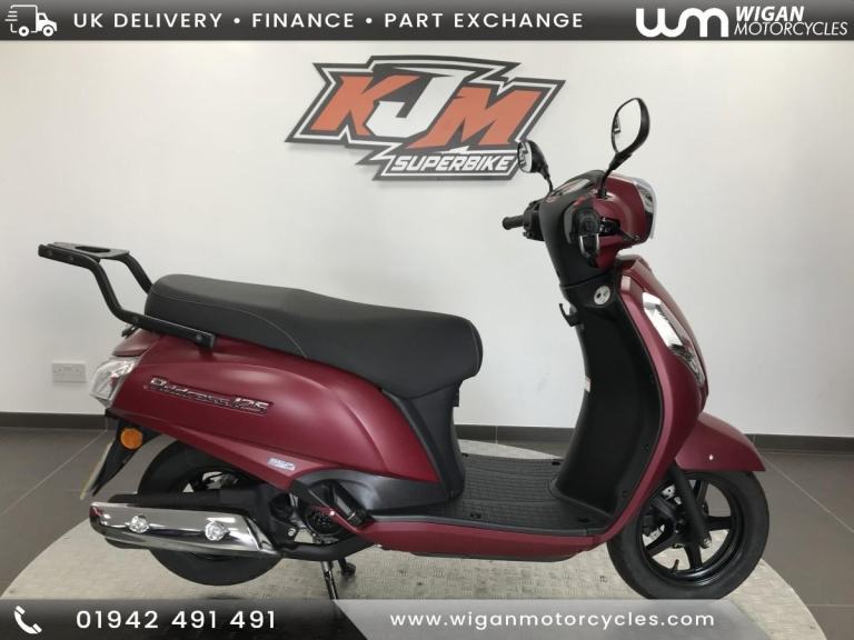 SUZUKI ADDRESS 125, 2024/74, JUST 390 MILES COVERED,