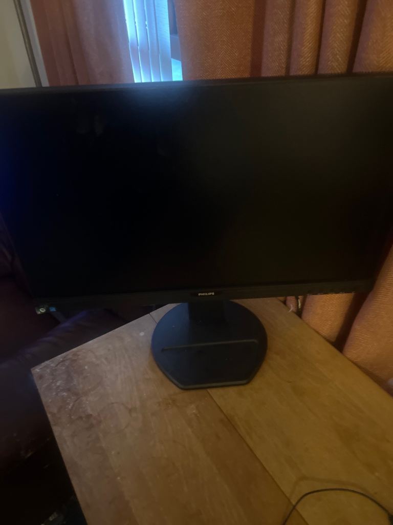 Philips Computer Monitor - Black, Good Condition
