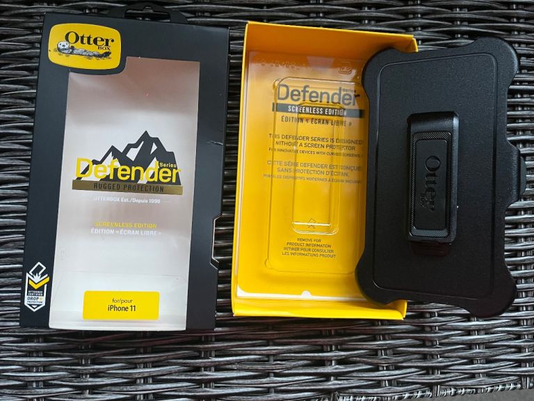 Otterbox Defender Phone Case Holster and Box