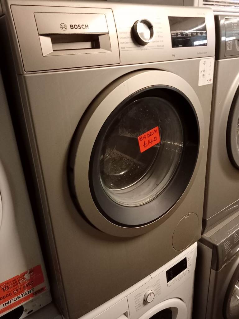 BOSCH ECO SILENCE DRIVE 9KG WASHING MACHINE WITH BIG DRUM 