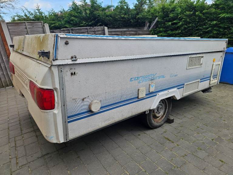 REDUCED! Conway cardinal folding caravan delivery available 