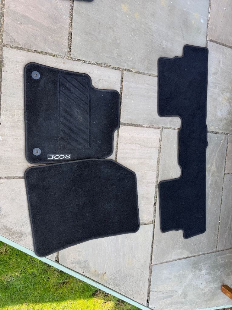 Genuine 3008 Interior Mats and boot liner 