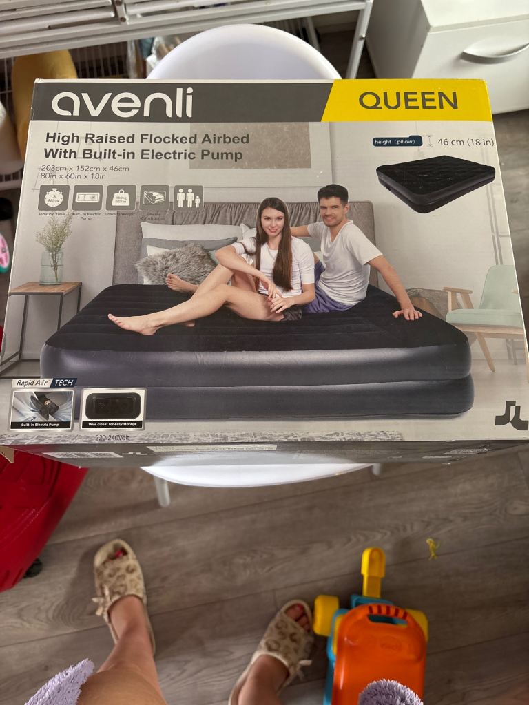 Super king air bed 