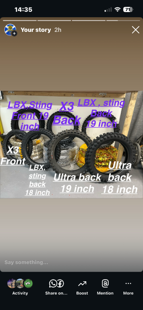 Surron tyres