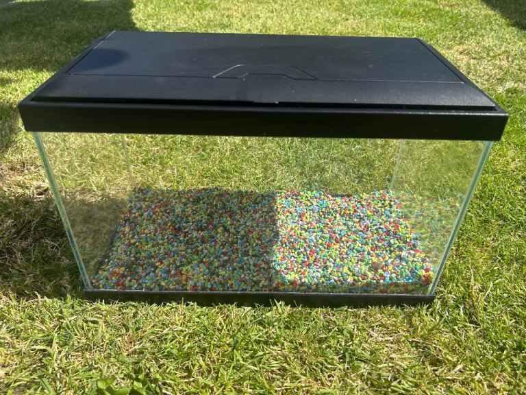 Used Fish tank with pump 