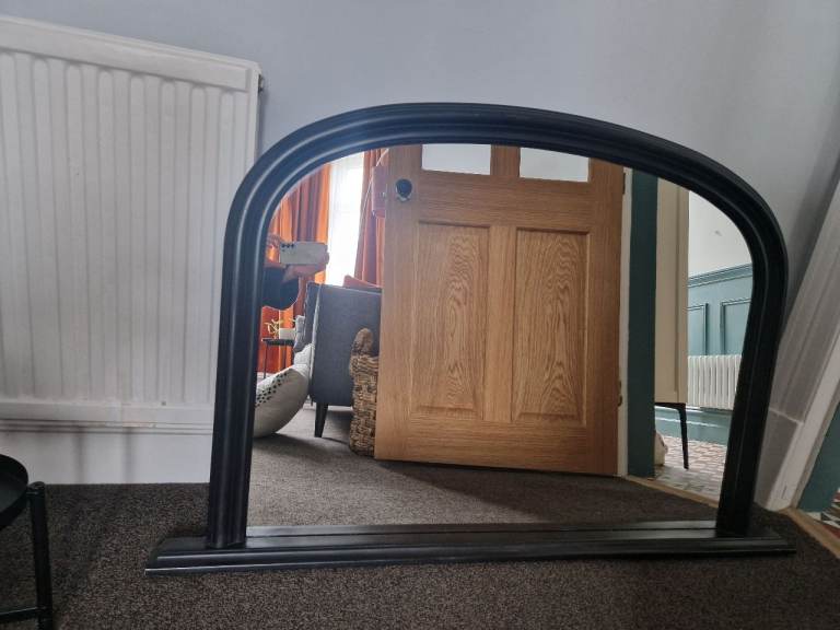 Large mantle mirror