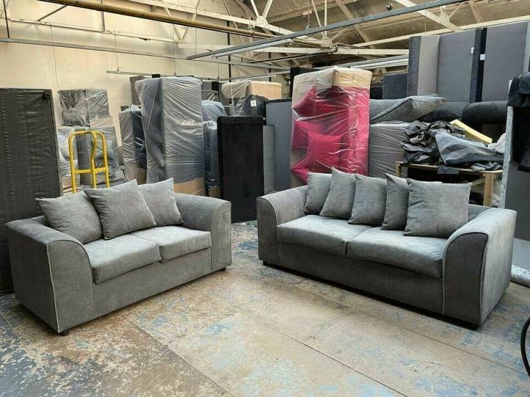 🚚 Luxury Dylan Sofa Set 3+2 & Corner – All Colours In Stock 🛋️ Free Delivery Across UK