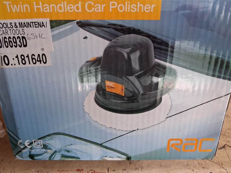 Rotary. Car polisher