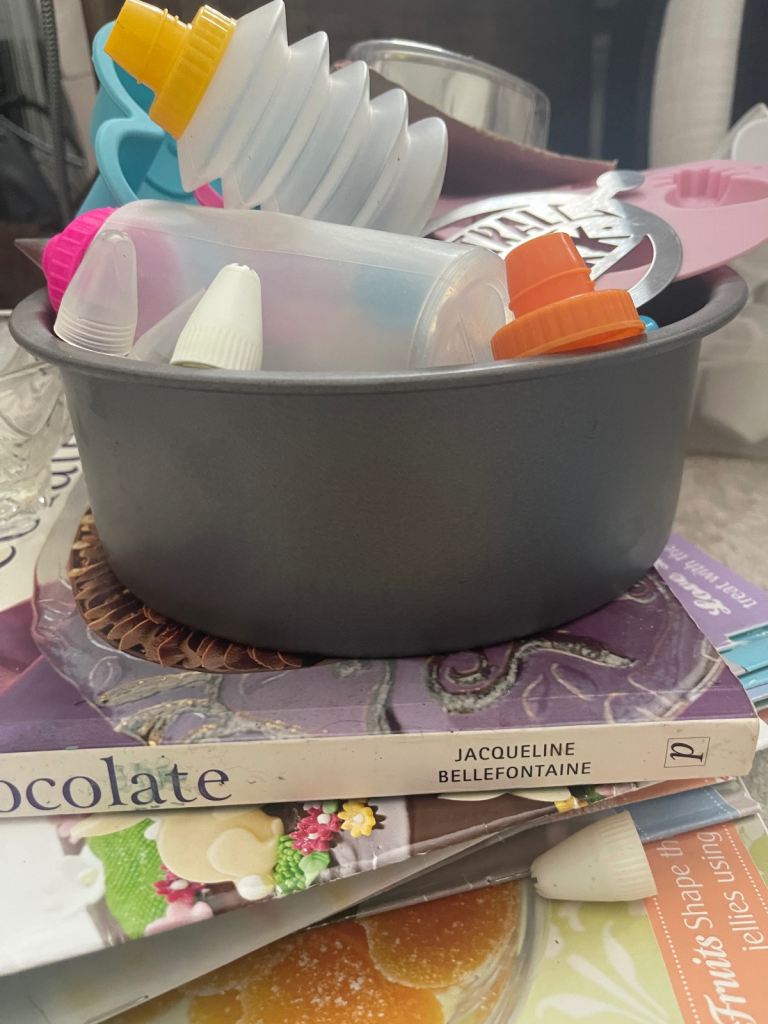 image for Large bundle of cake making / decorating items 