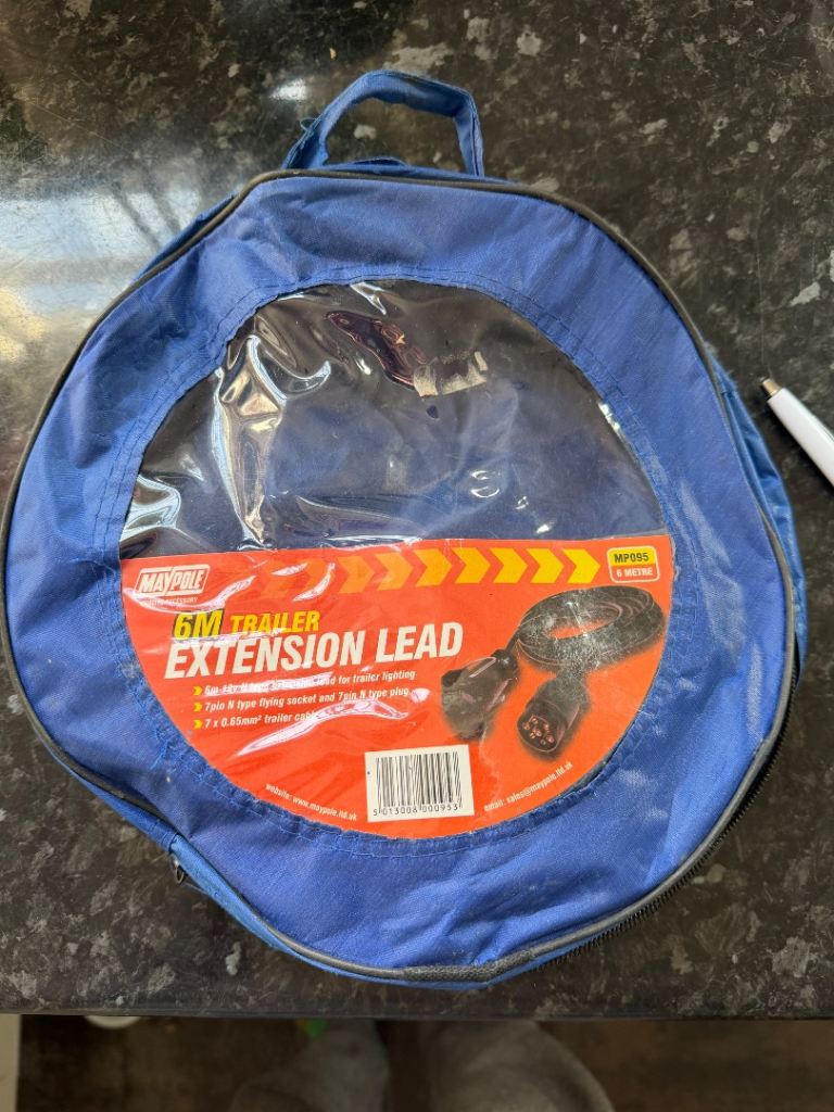 Trailer Extension Lead 6m
