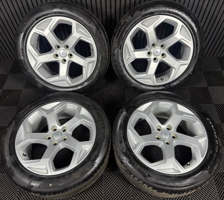 20" GENUINE RANGE ROVER SPORT LAND DISCOVERY 5 VOGUE WHEELS TYRES ALLOYS