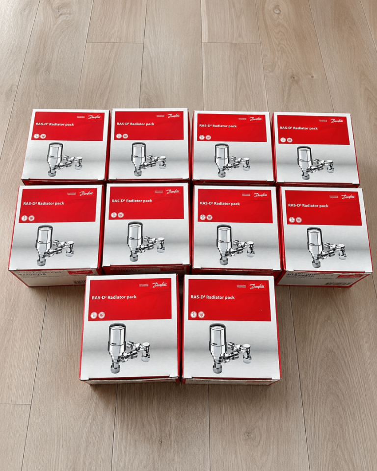 Danfoss RAS-D² Thermostatic Radiator Valve Packs