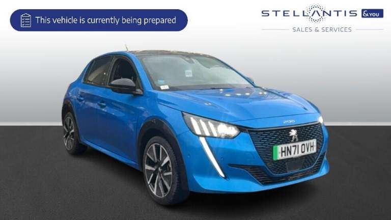 2021 Peugeot 208 50kWh GT Hatchback 5dr Electric Auto (136 ps) Hatchback Electric Automatic