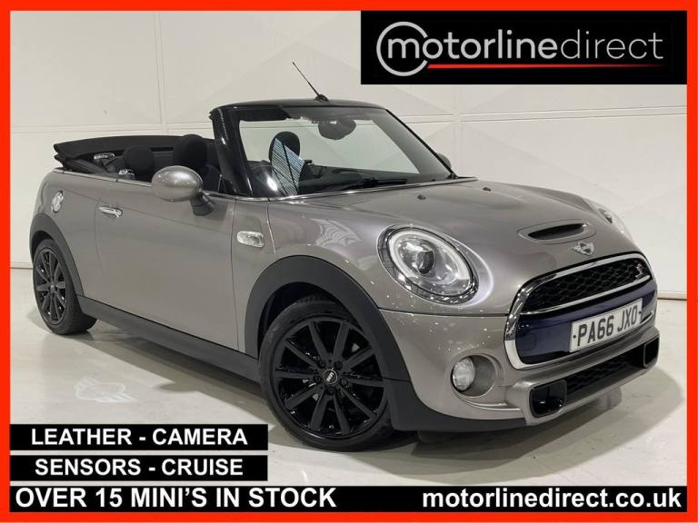 2016 MINI Convertible 2.0 Cooper S Convertible 2dr Petrol Manual Euro 6 (s/s) (192 ps) Convertibl...