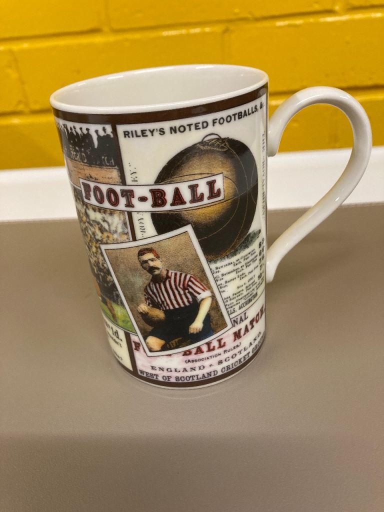 Dunoon Sporting Lives Football Mug - Made in Scotland