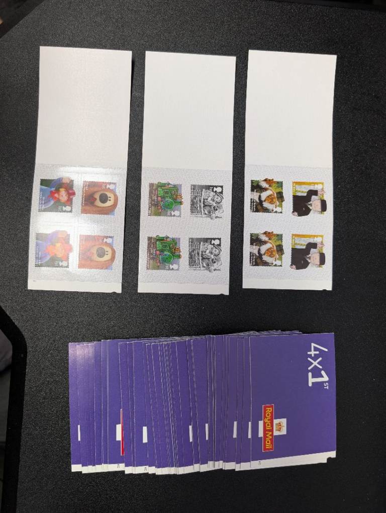 20 sheets of 1st class