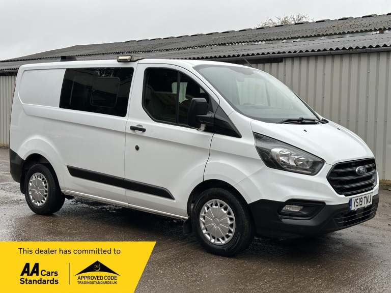 2019 Ford Transit Custom 2.0 320 EcoBlue Crew Van L1 H1 Euro 6 5dr (6 Seat) PANEL VAN Diesel Manual