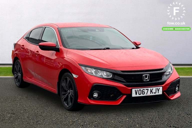 2017 Honda Civic 1.0 VTEC Turbo SR 5dr Hatchback PETROL Manual