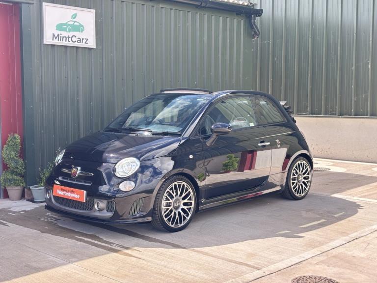 ABARTH, 595C, 1.4, 2013, MANUAL, CONVERTIBLE, BLACK WITH BLACK, PETROL.