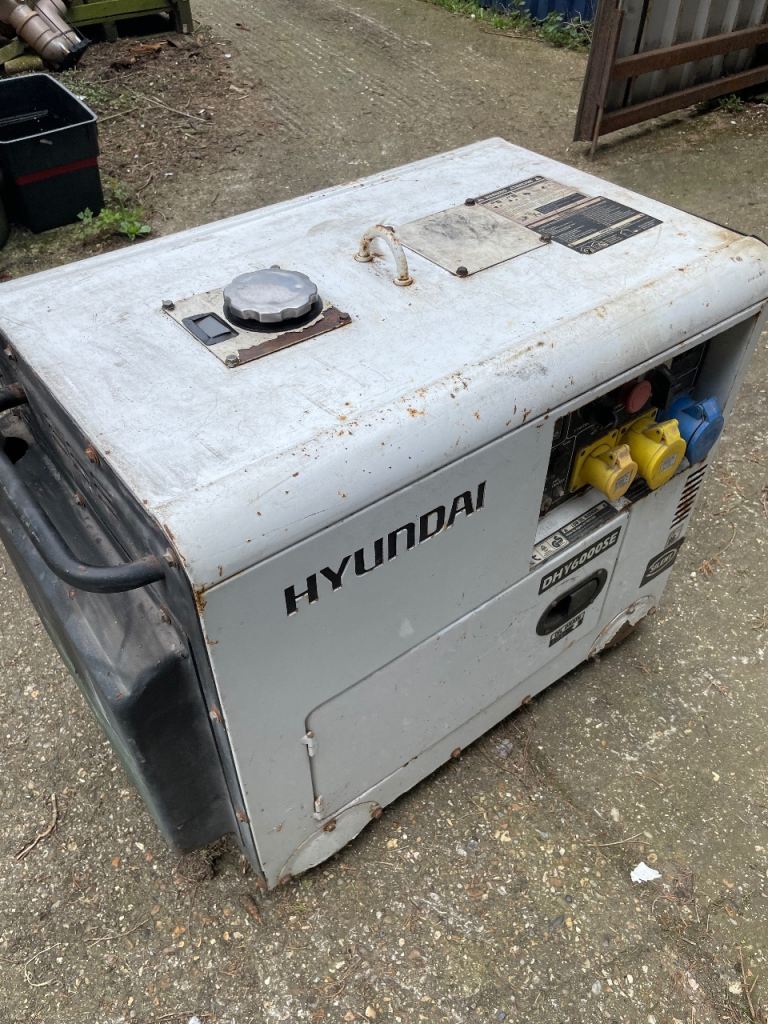 Hyundai diesel generator