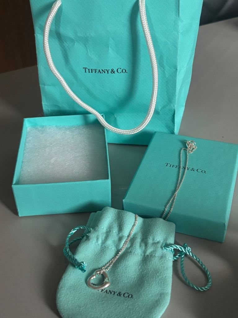 Tiffany Open Heart Necklace