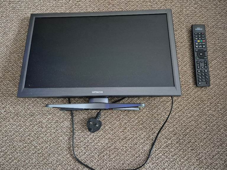 22 inch HITACHI dvd tv