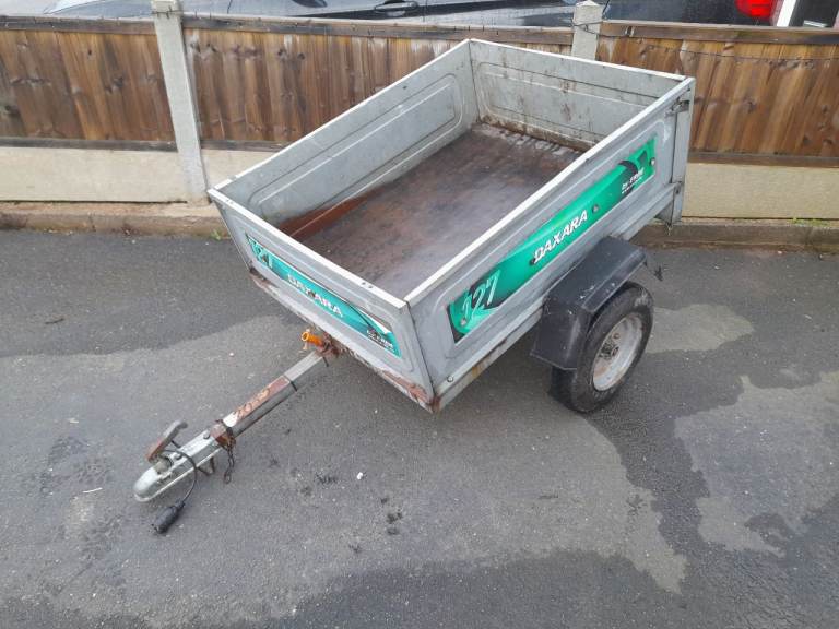 Trailer Daxara 127 Trailer 10 Inch Wheels 400kg