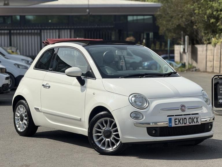 2010 Fiat 500 1.2 Lounge 2dr [Start Stop] CONVERTIBLE PETROL Manual