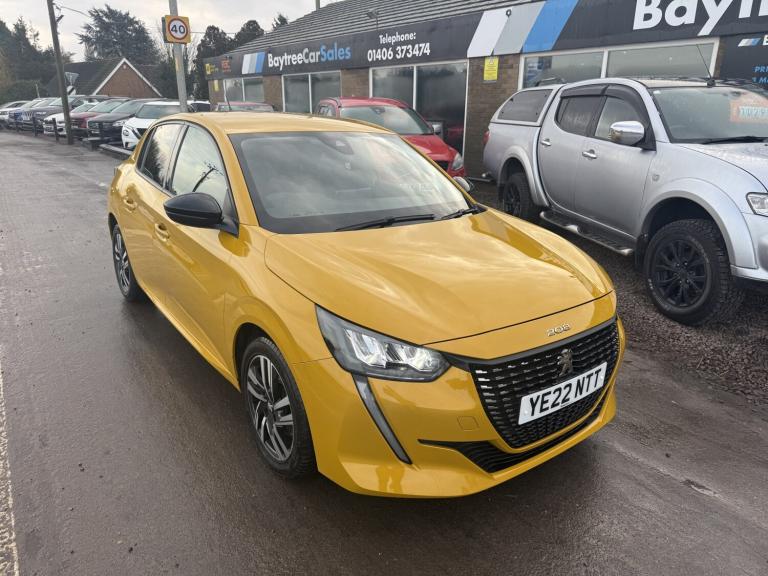 PEUGEOT 208 1.5 BlueHDi Allure Premium Yellow Manual Diesel 2022