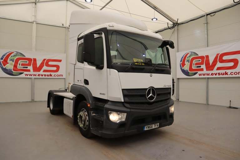 2016 (66 PLATE) Mercedes Benz ACTROS 1840 4x2 Euro 6 Tractor Units