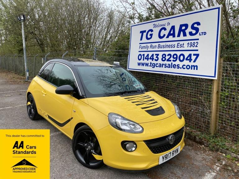 2017 Vauxhall ADAM Slam Hatchback Petrol Manual