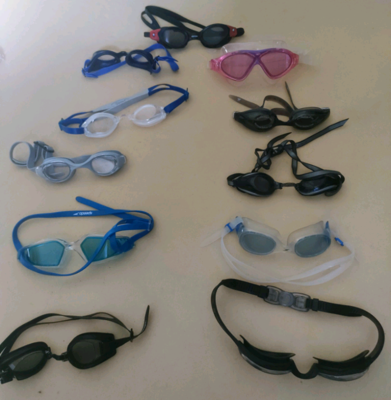 Various Goggles like Speedos